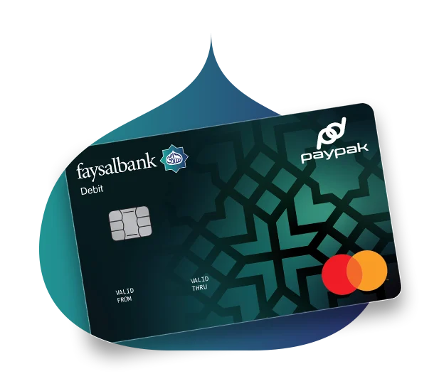 Faysal Islami Debit Card Co-Badged Paypak & Mastercard
