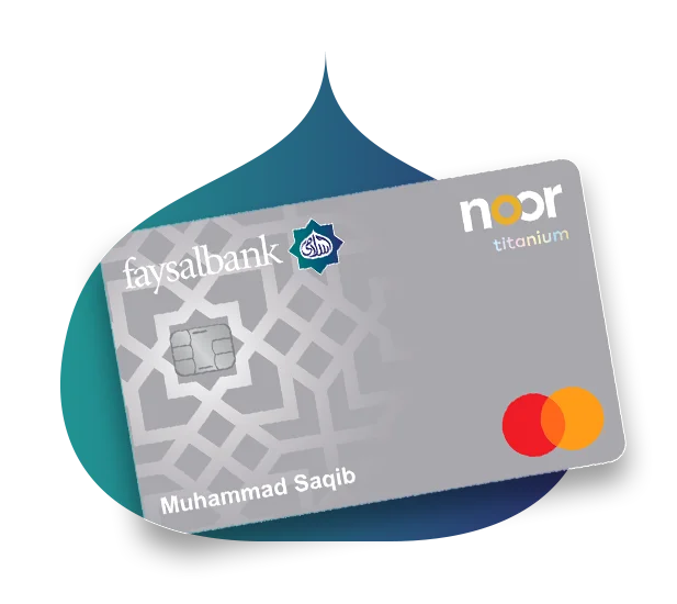 Faysal Islami Noor Titanium Card
