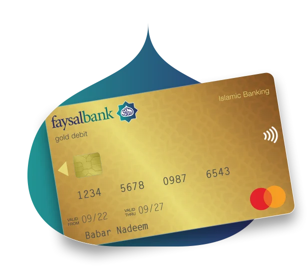 Gold Debit Card